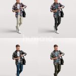 Posed 034-1855 Man