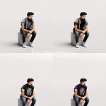 Posed 068-1392 Man