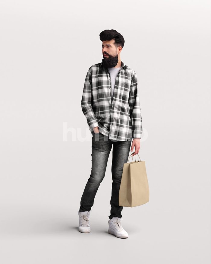 Posed 068-1385 Man