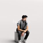 Posed 068-1392 Man