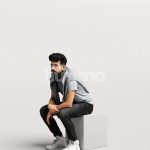 Posed 068-1392 Man