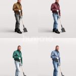 Posed 063-4708 Man