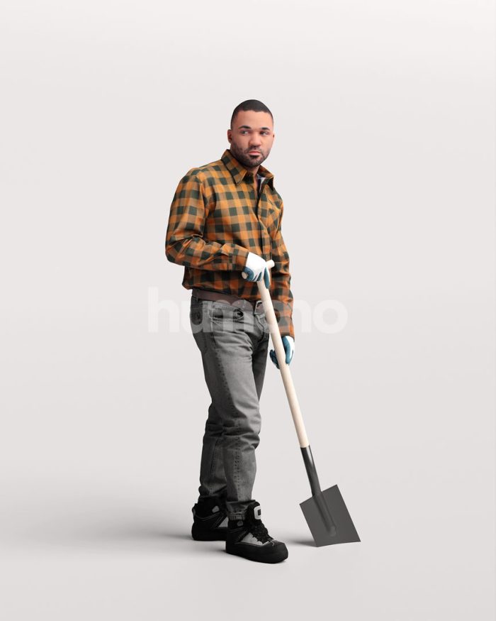 Posed 063-4708 Man