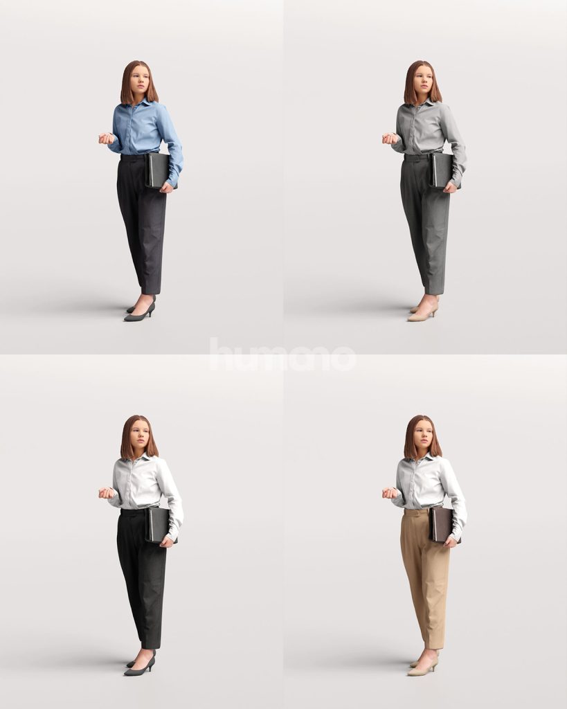 2303 | Business 03 – Humano 3D – 3d People Collections