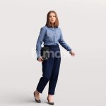 Posed 045-3750 Woman