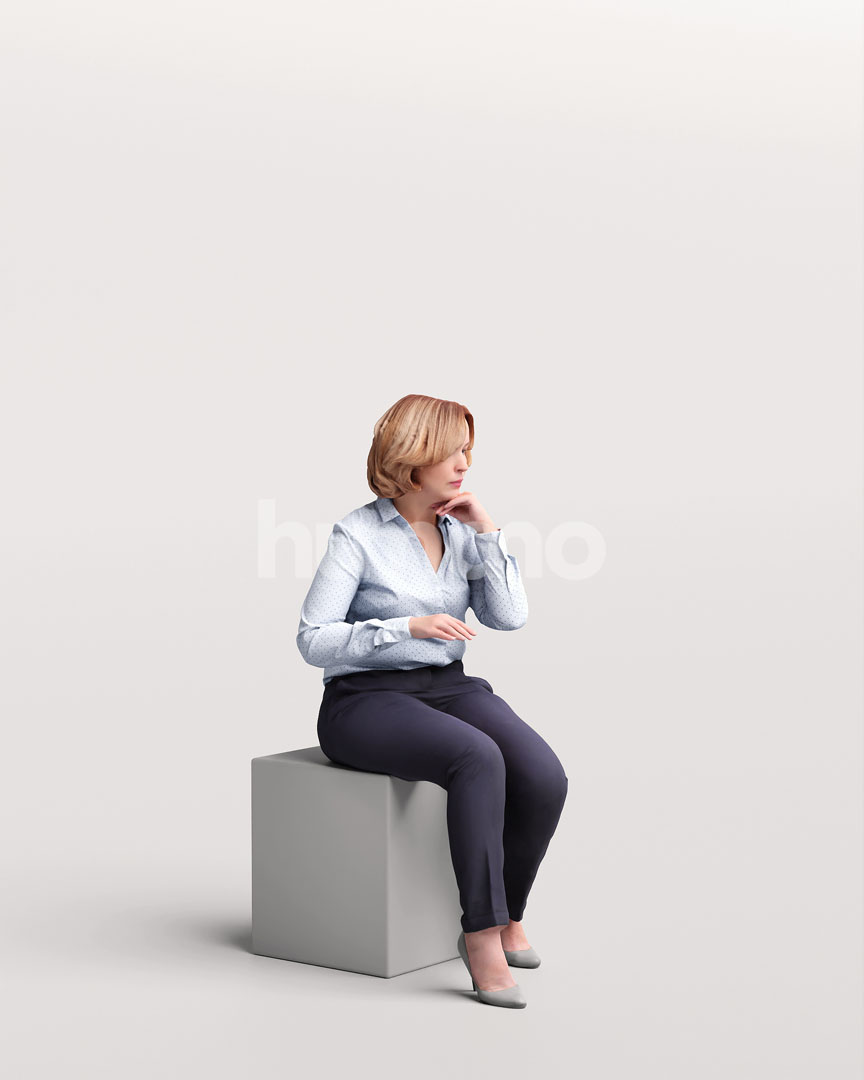 Posed 094-5652 Woman