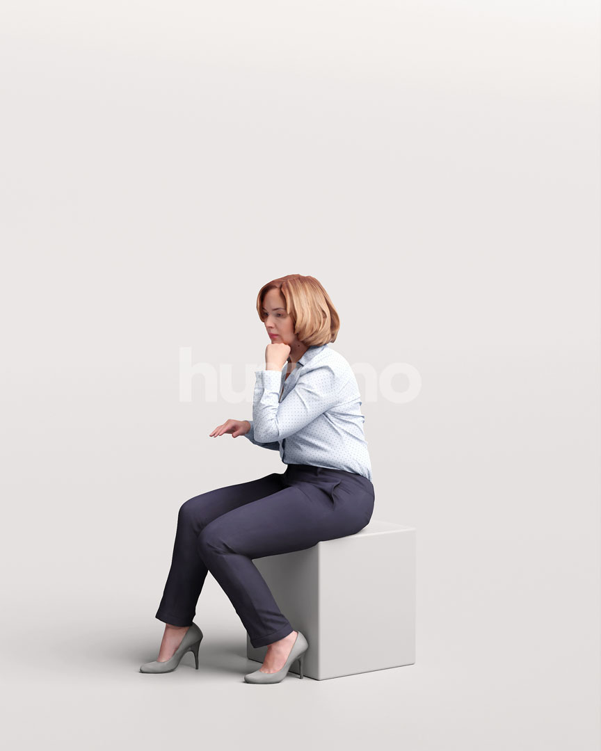 Posed 094-5652 Woman