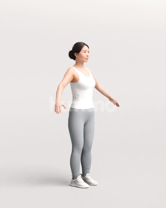 Rigged Plus 083-5399 Woman – Humano 3D – 3d People Collections