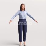 Rigged 045-3745 Woman