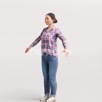 Rigged 083-5324 Woman