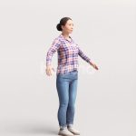 Rigged 083-5324 Woman