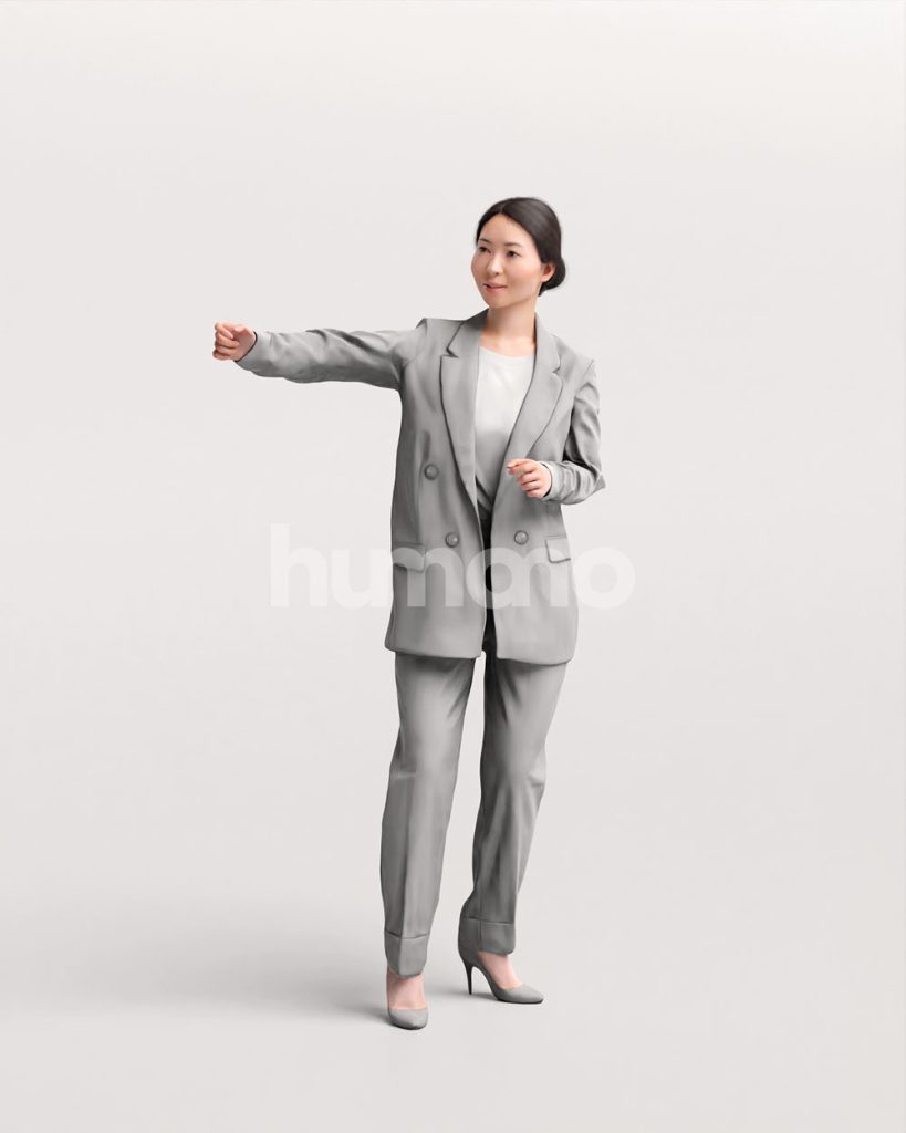 Posed Plus 083-5267-E Woman – Humano 3D – 3d People Collections