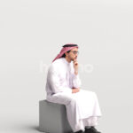 Posed 062-6696 Man Arab