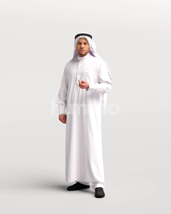 Posed 066-6946 Man Arab