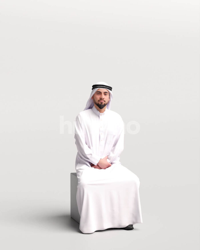 Posed 067-6102 Man Arab