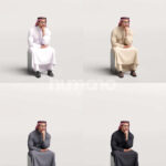 Posed 062-6696 Man Arab