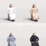 Posed 066-6967 Man Arab