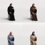 Posed 085-6180 Woman Arab