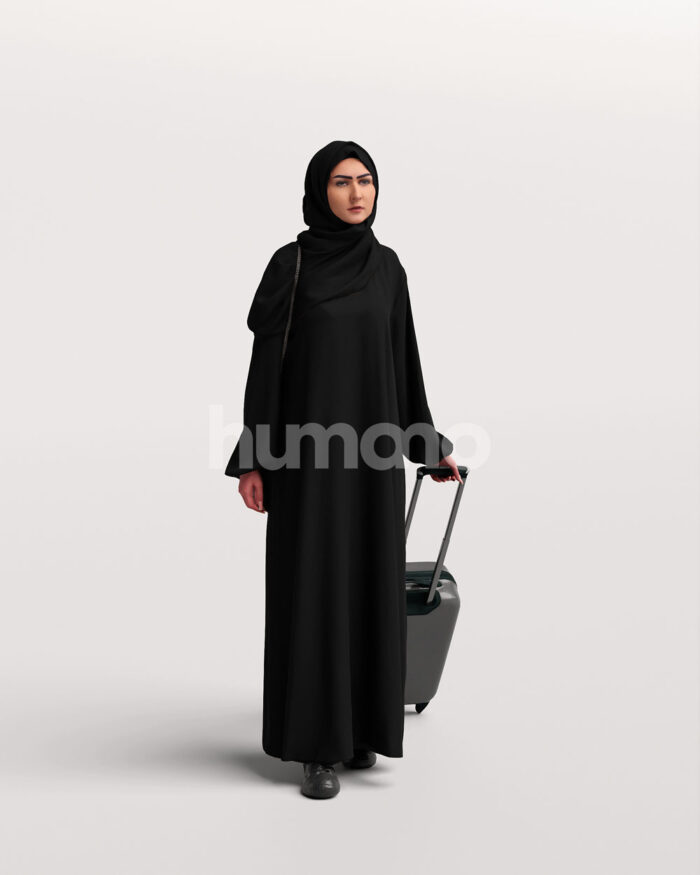 Posed 052-6486 Woman Arabic