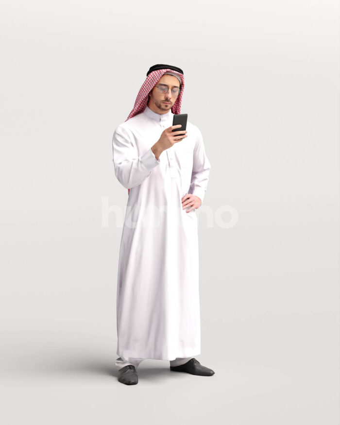 Posed 062-6661 Man Arab