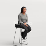 Posed 080-4579 Woman