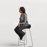 Posed 080-4579 Woman