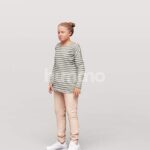 Animated 027-4382 SI2 Girl Standing Idle
