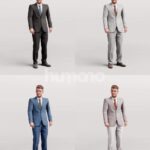 Animated 034-1873 ST3 Man Standing Talking