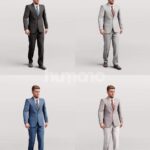 Animated 034-1873 W5 Man Walking