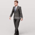 Animated 034-1873 W5 Man Walking