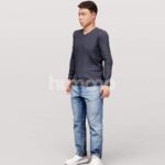 Animated 040-1821 ST5 Man Standing Talking