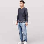Animated 040-1821 ST5 Man Standing Talking