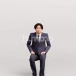 Animated 041-1873 S2 Man Sitting