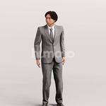 Animated 041-1873 SL2 Man Standing Listening