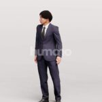 Animated 041-1873 SL2 Man Standing Listening