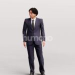 Animated 041-1873 SL2 Man Standing Listening