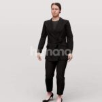Animated 043-3361 SI3 Woman Standing Idle