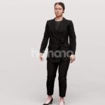 Animated 043-3361 SI3 Woman Standing Idle