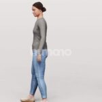 Animated 043-3378 SM1 Woman Moving Around