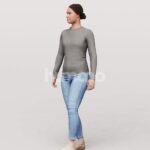 Animated 043-3378 W1 Woman Walking