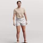 Animated 043-3497 ST4 Woman Standing Talking