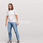 Animated 045-3658 SM3 Woman Moving Around