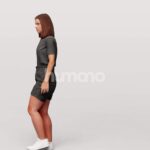 Animated 045-3693 SM1 Woman Moving Around