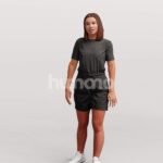 Animated 045-3693 ST2 Woman Standing Talking