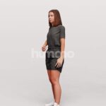 Animated 045-3693 ST2 Woman Standing Talking