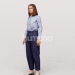 Animated 045-3745 SI2 Woman Standing Idle