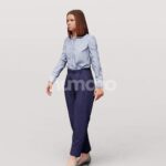 Animated 045-3745 W5 Woman Walking