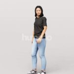 Animated 048-3658 W4 Woman Walking