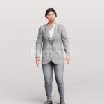 Animated 051-5534 SI4 Woman Standing Idle