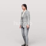Animated 051-5534 SI4 Woman Standing Idle